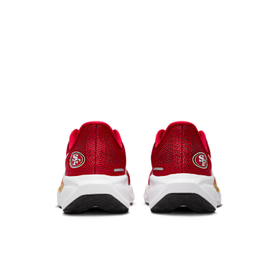 San Francisco 49ers Pegasus 41 Men's Nike NFL Road Running Shoes